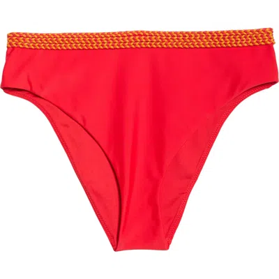 Ramy Brook Peggy Bikini Bottoms In Orange