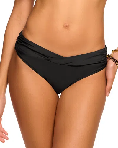 Ramy Brook Penelope Bikini Bottom In Black