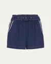 RAMY BROOK PETRA BELTED SHORTS