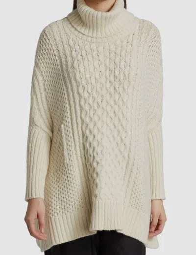 Ramy Brook Phillipa Turtleneck Sweater In Ivory In Neutral