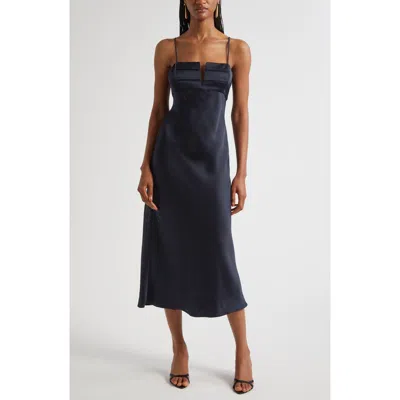 Ramy Brook Pina A-line Dress In Blue