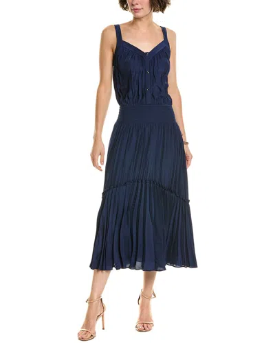 Ramy Brook Poppy Maxi Dress In Blue