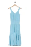 Ramy Brook Poppy Midi Dress In Blue