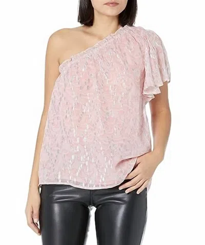 Ramy Brook Printed Eleanor Top In Flirt Combo In Pink