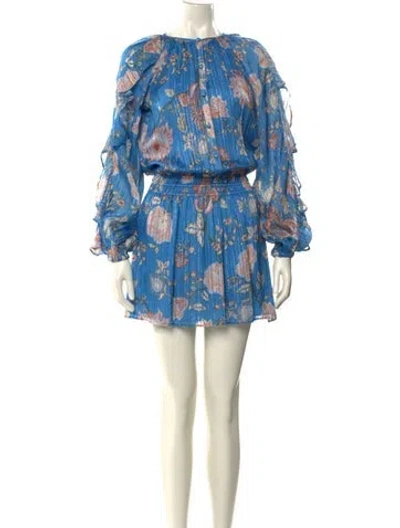 Pre-owned Ramy Brook Printed Mini Dress W/ Tags