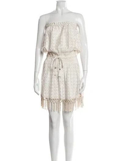 Pre-owned Ramy Brook Printed Mini Dress W/ Tags