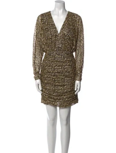 Pre-owned Ramy Brook Printed Mini Dress W/ Tags In Multi