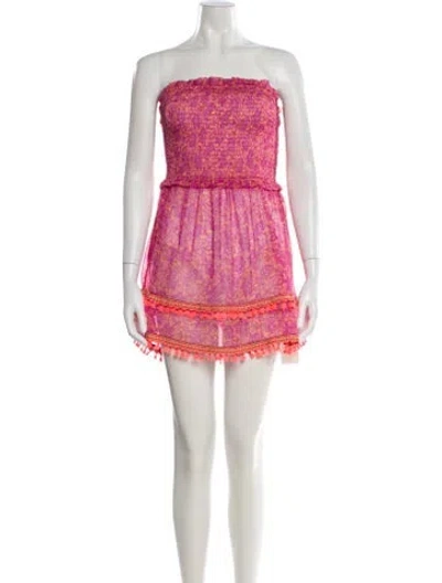 Pre-owned Ramy Brook Printed Mini Dress W/ Tags In Multi