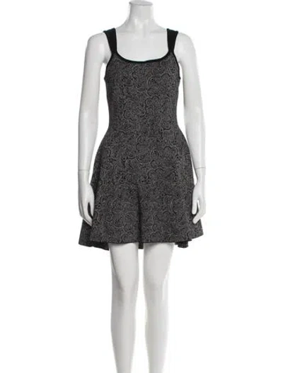 Pre-owned Ramy Brook Printed Mini Dress W/ Tags In Neutral