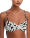 Ramy Brook Printed Mona Bikini Top In Multi