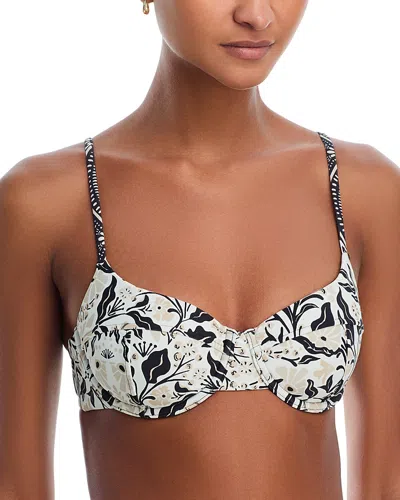 Ramy Brook Printed Mona Bikini Top In Multi