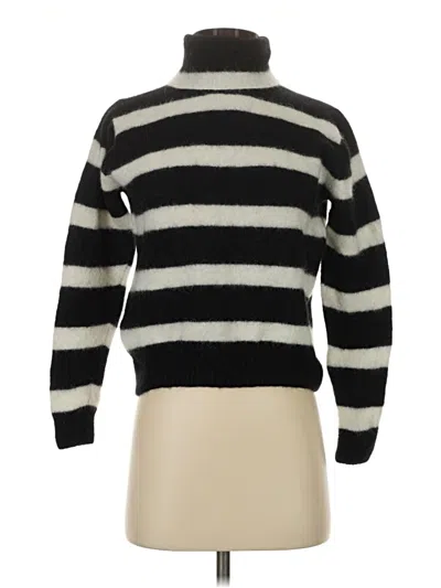 Pre-owned Ramy Brook Pullover Sweater In Black