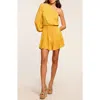 Ramy Brook Raashi One-shoulder Micropleat Minidress