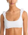 Ramy Brook Rachel Bikini Top In White