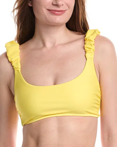Ramy Brook Rachel Bikini Top In Yellow