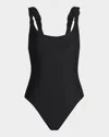 Ramy Brook Rachel One-piece Swimsuit In Black