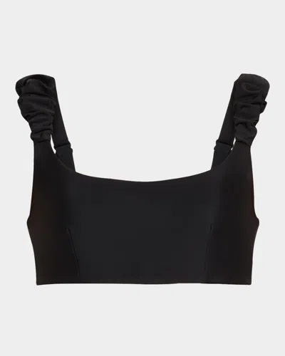 RAMY BROOK RACHEL RUCHED BIKINI TOP