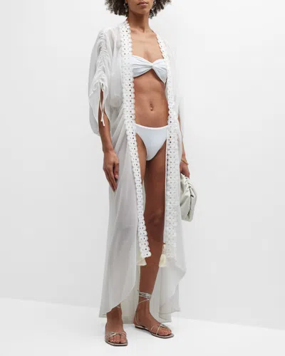 Ramy Brook Raelynn Dress Swim Cover-up In White