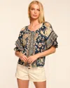 Ramy Brook Rebeca Cotton Scoop Neck Blouse