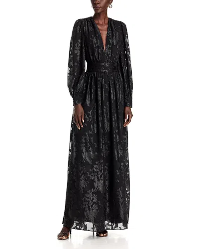 Ramy Brook Rebecca Fit And Flare Gown In Black