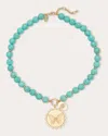 Ramy Brook Reva Butterfly Charm Beaded Necklace