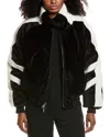 Ramy Brook Reversible Stenmark Puffer Jacket In Black