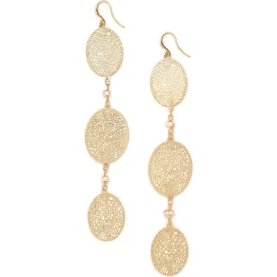 Ramy Brook Rio Drop Earrings In Gold