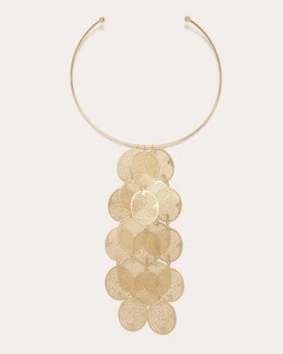 Ramy Brook Rio Leaf Necklace In Gold