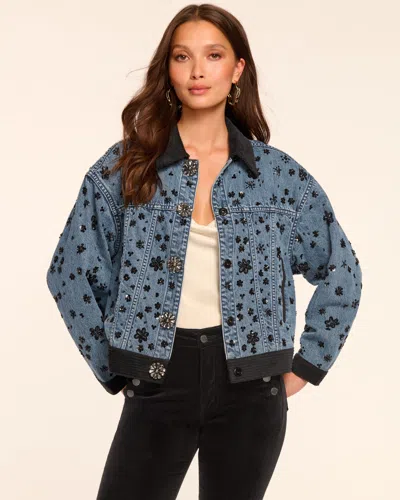Ramy Brook Robin Embellished Jean Jacket