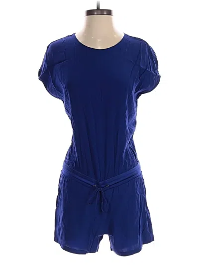 Pre-owned Ramy Brook Romper In Blue