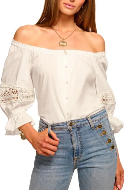 RAMY BROOK RAMY BROOK ROSARIO OFF THE SHOULDER TOP