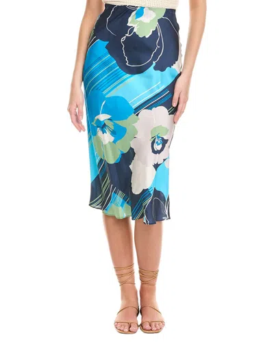 Ramy Brook Rosetta Midi Skirt In Multi