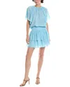 Ramy Brook Rosie Mini Dress In Blue