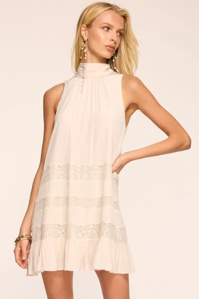 Ramy Brook Samantha Embellished Mini Dress In White