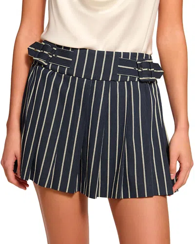 RAMY BROOK SAMIE STRIPED MINI SKIRT