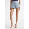 Ramy Brook Samira Short In Light Indigo In Light Indigo Slub