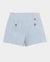 Ramy Brook Samira Short In Light Indigo In Light Indigo Slub