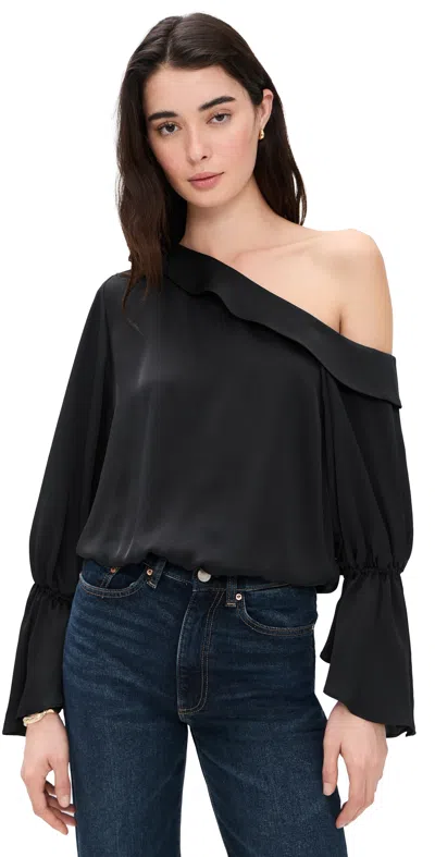 Ramy Brook Sammy Blouse Black