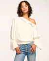Ramy Brook Sammy Off-the-shoulder Top In Ivory