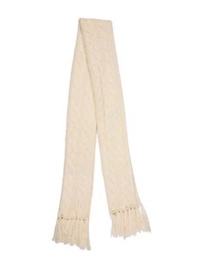 Pre-owned Ramy Brook Scarf W/ Tags In Neutral