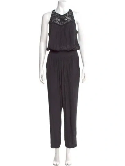 Pre-owned Ramy Brook Scoop Neck Jumpsuit W/ Tags In Gray
