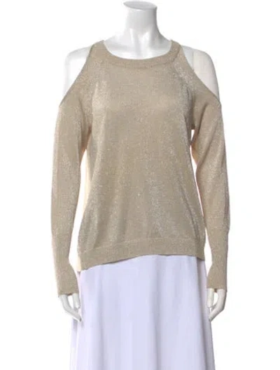 Pre-owned Ramy Brook Scoop Neck Long Sleeve Sweatshirt