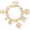 Ramy Brook Selena Charm Bracelet In Pattern