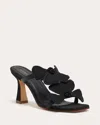 Ramy Brook Sequoia Flower Heel In Black