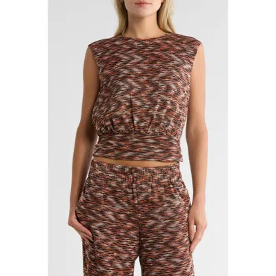 Ramy Brook Sheri Sleeveless Top In Brown