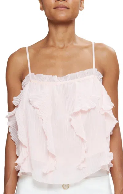 Ramy Brook Shiloh Tank Top In Misty Pink