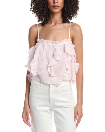 Ramy Brook Shiloh Top In Pink