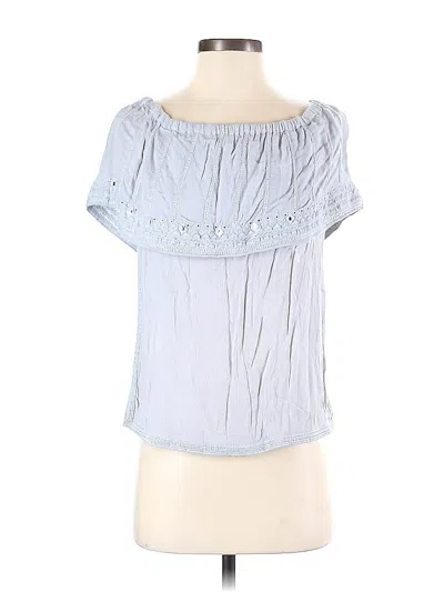 Pre-owned Ramy Brook Short Sleeve Blouse
