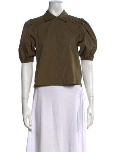 Pre-owned Ramy Brook Short Sleeve Top W/ Tags In Black