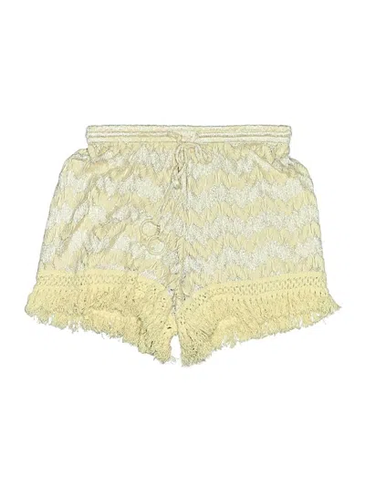 Pre-owned Ramy Brook Shorts In Yellow